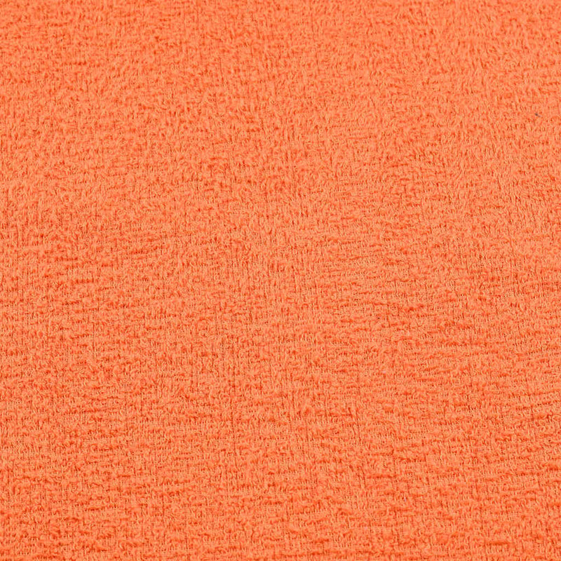 Guest Towels 10 pcs Orange 30x50 cm 360 gsm 100% Cotton