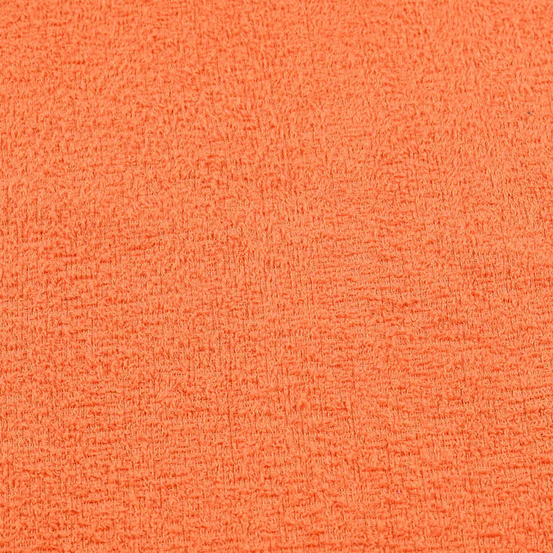 Bath Towels 2 pcs Orange 100x150 cm 360 gsm 100% Cotton