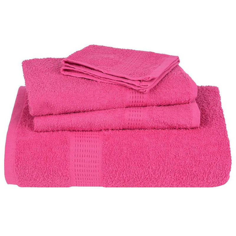 Soap Towels 4 pcs Pink 30x30 cm 360 gsm 100% Cotton