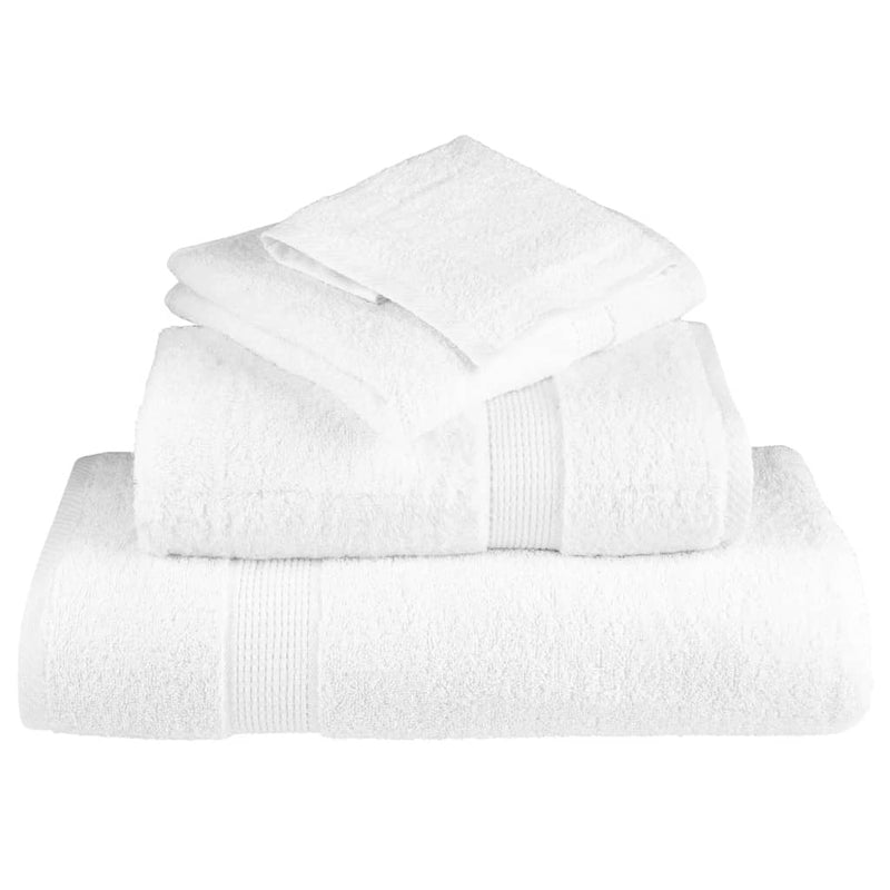 Premium Guest Towels SOLUND 2pcs White 30x50cm 600gsm