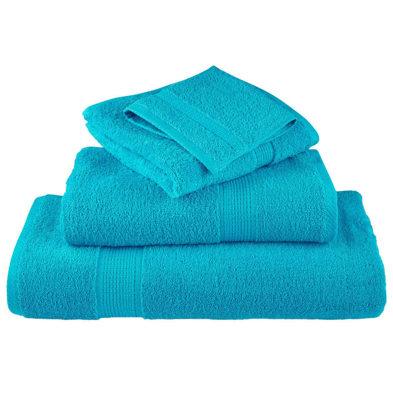 Premium Guest Towels SOLUND 2 pcs Turquoise 30x50 cm 600 gsm