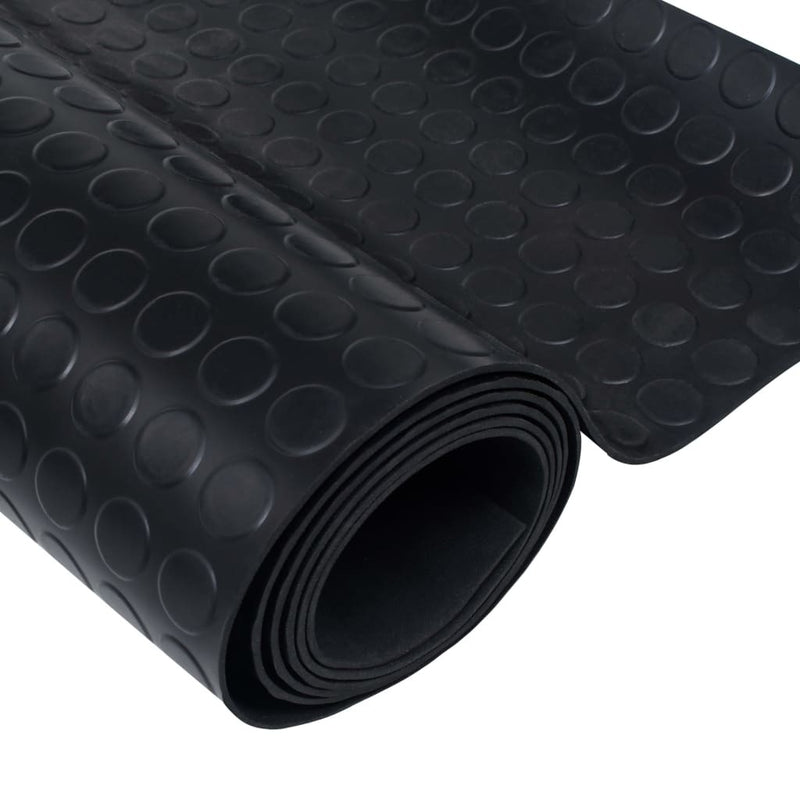 Rubber Floor Mat Anti-Slip with Dots 2 x 1 m