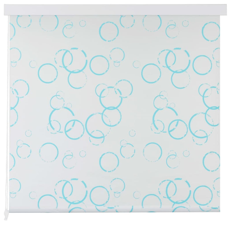 Shower Roller Blind 80x240 cm Bubble