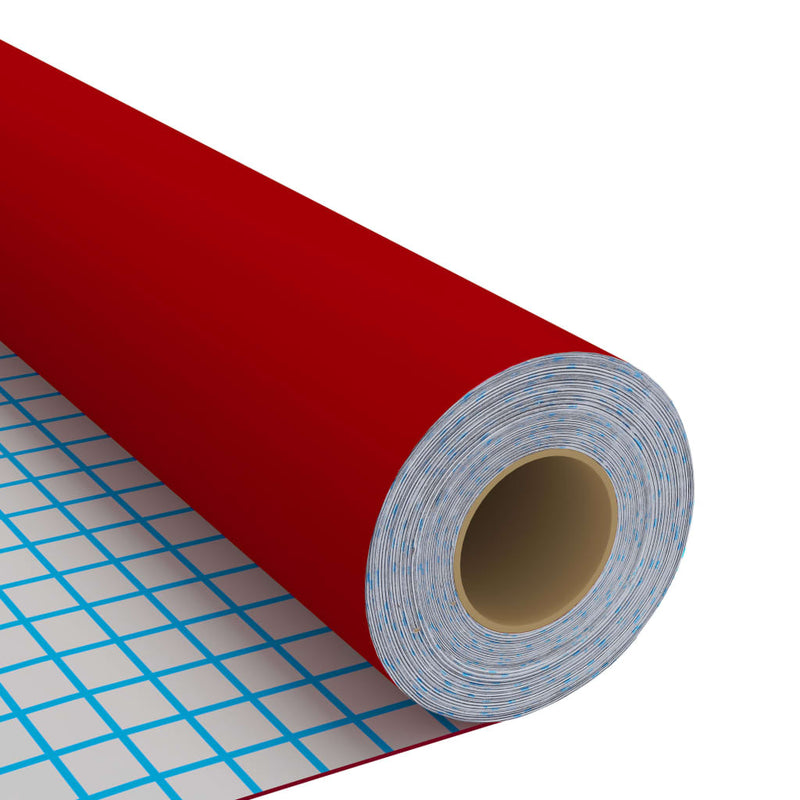 Self-adhesive Furniture Film Red 500x90 cm PVC