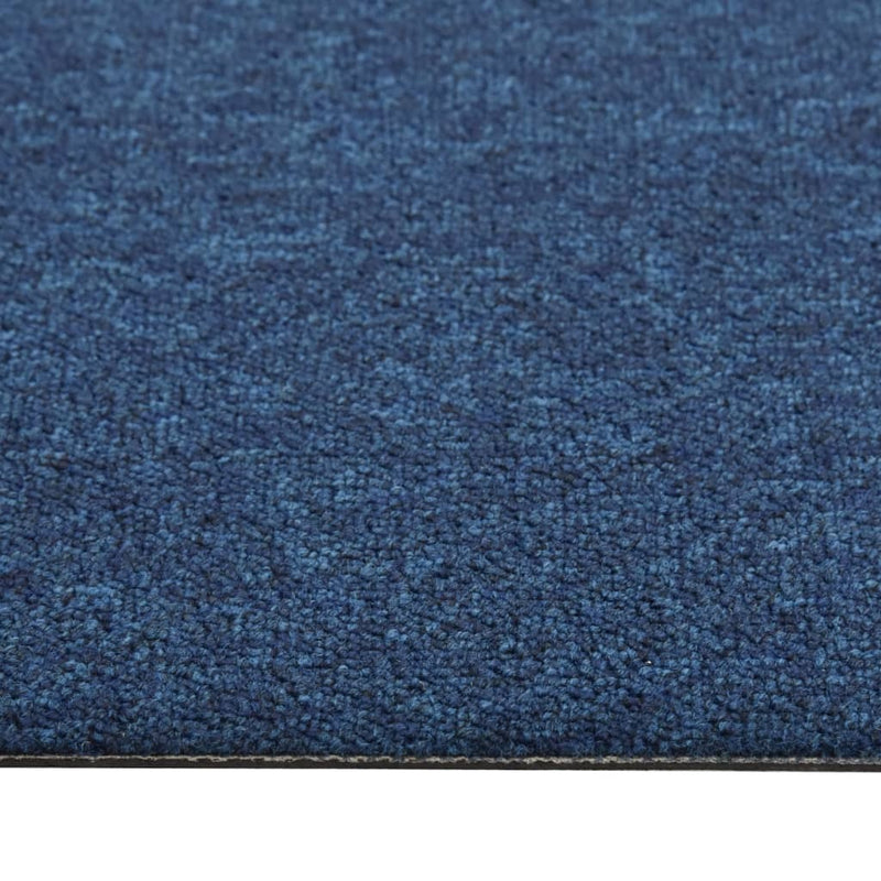 Carpet Floor Tiles 20 pcs 5 m 50x50 cm Dark Blue