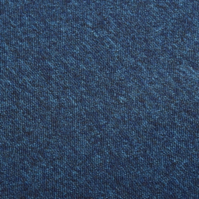 Carpet Floor Tiles 20 pcs 5 m 50x50 cm Dark Blue