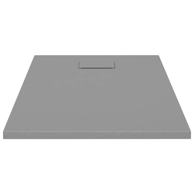 Shower Base Tray SMC Grey 100x70 cm