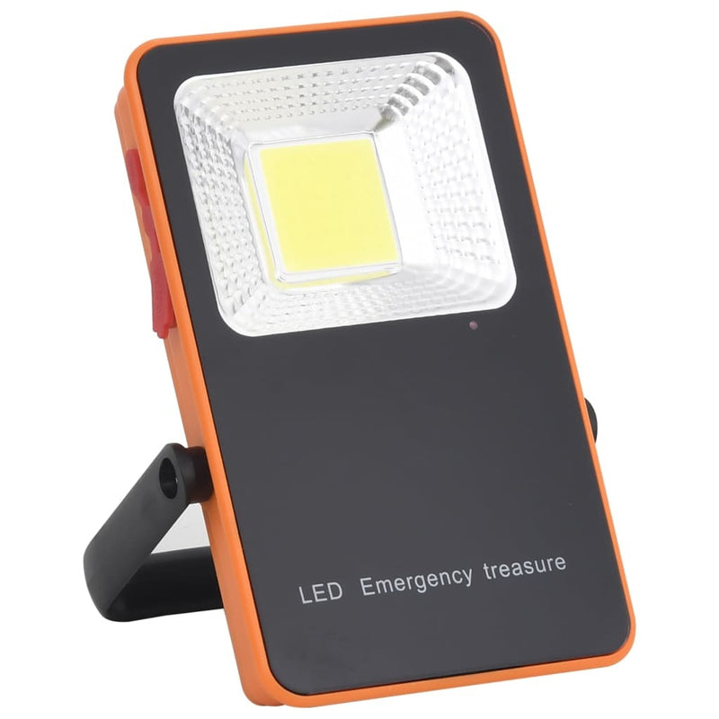 vidaXL LED Floodlight ABS 10 W Cold White