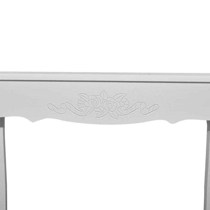 Dressing Console Table White