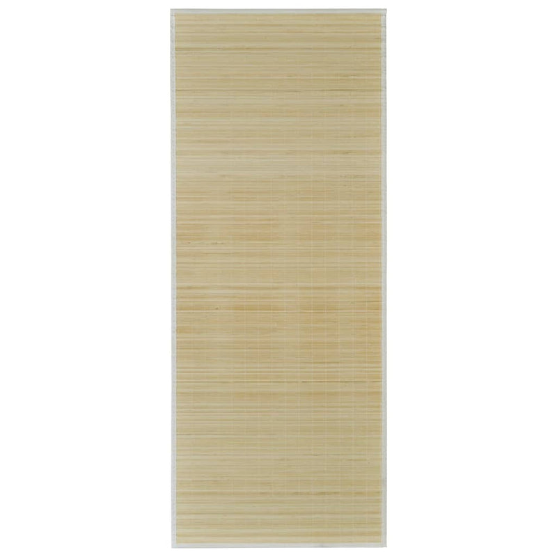 Rectangular Natural Bamboo Rug 150 x 200 cm