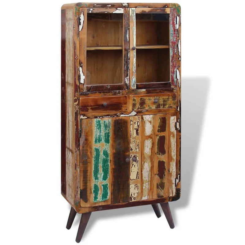 vidaXL Cupboard Solid Reclaimed Wood 90x40x190 cm