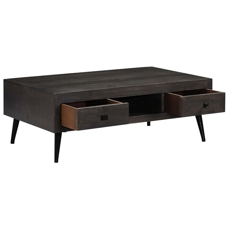 Coffee Table Solid Mango Wood 100x60x35 cm