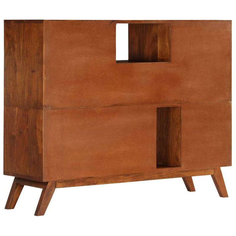 Sideboard 115x35x86 cm Solid Acacia Wood