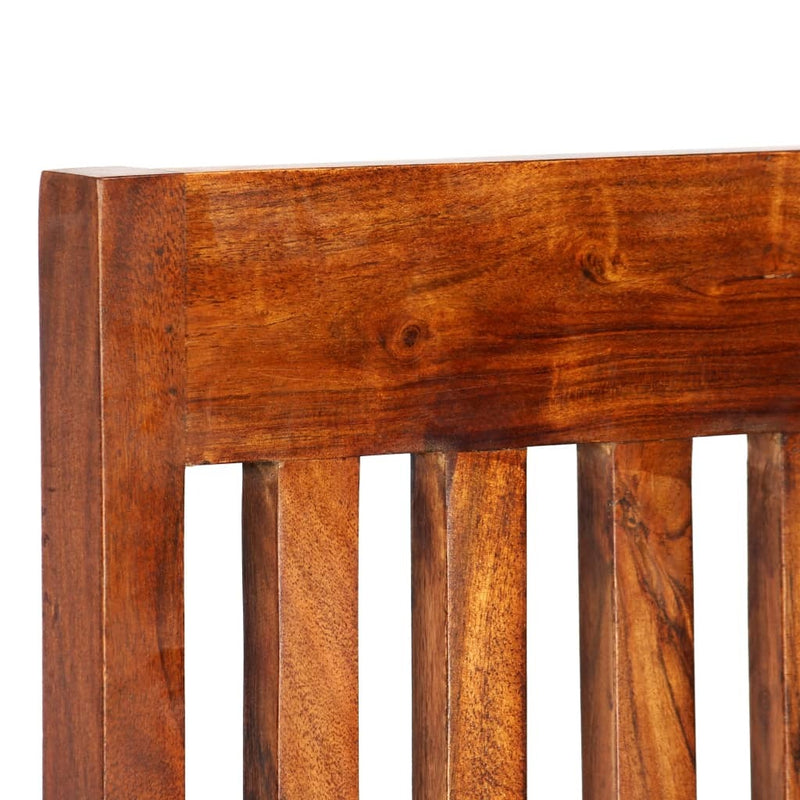 Dining Table Set 7 Pieces Solid Acacia and Mango Wood