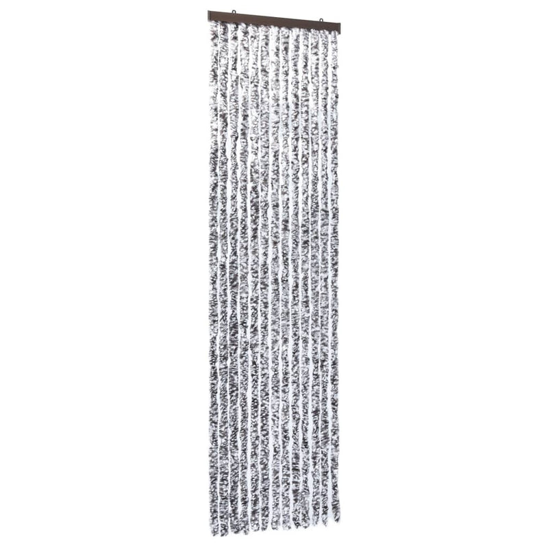 Insect Curtain Brown and Beige 56x185 cm Chenille