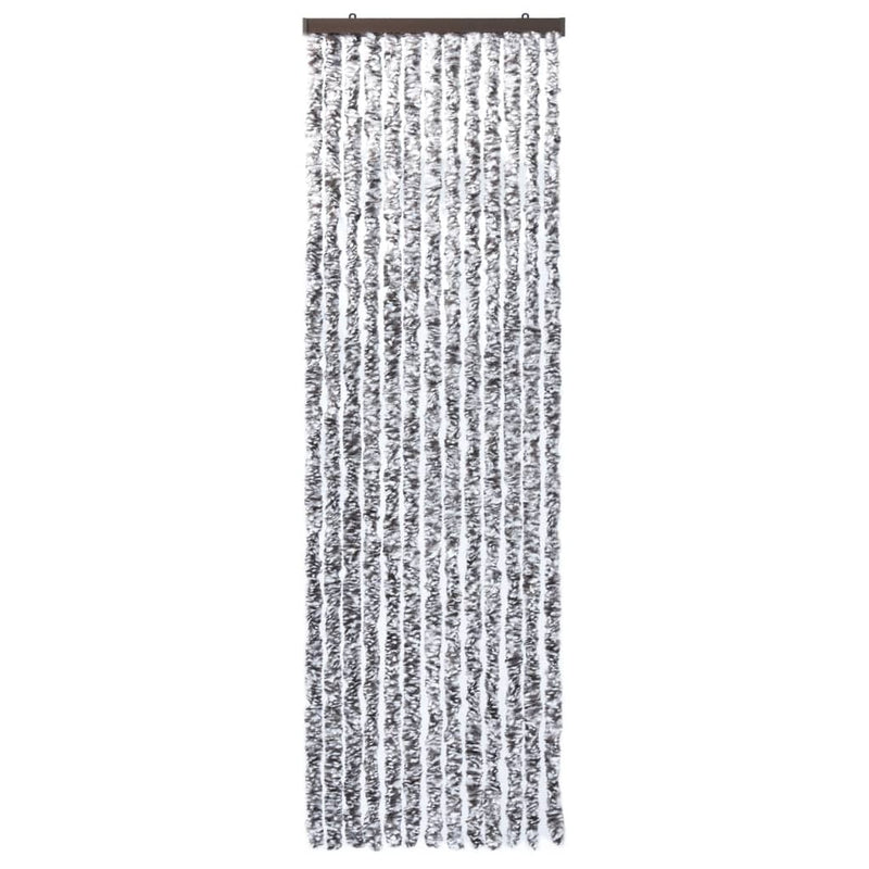 Insect Curtain Brown and Beige 56x185 cm Chenille