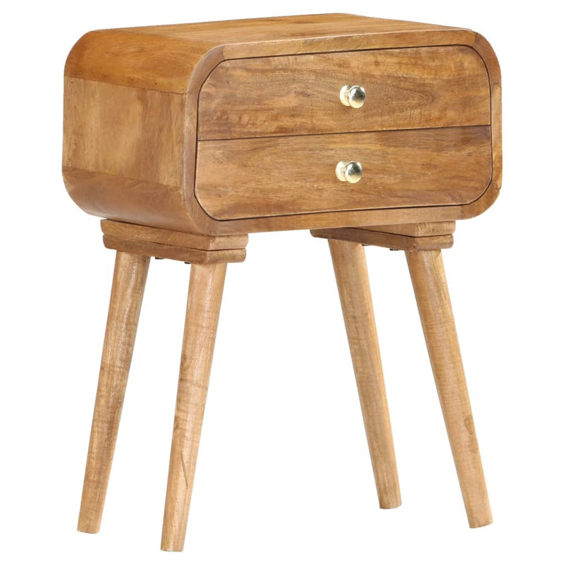 Bedside Cabinet 43x30x58 cm Solid Mango Wood