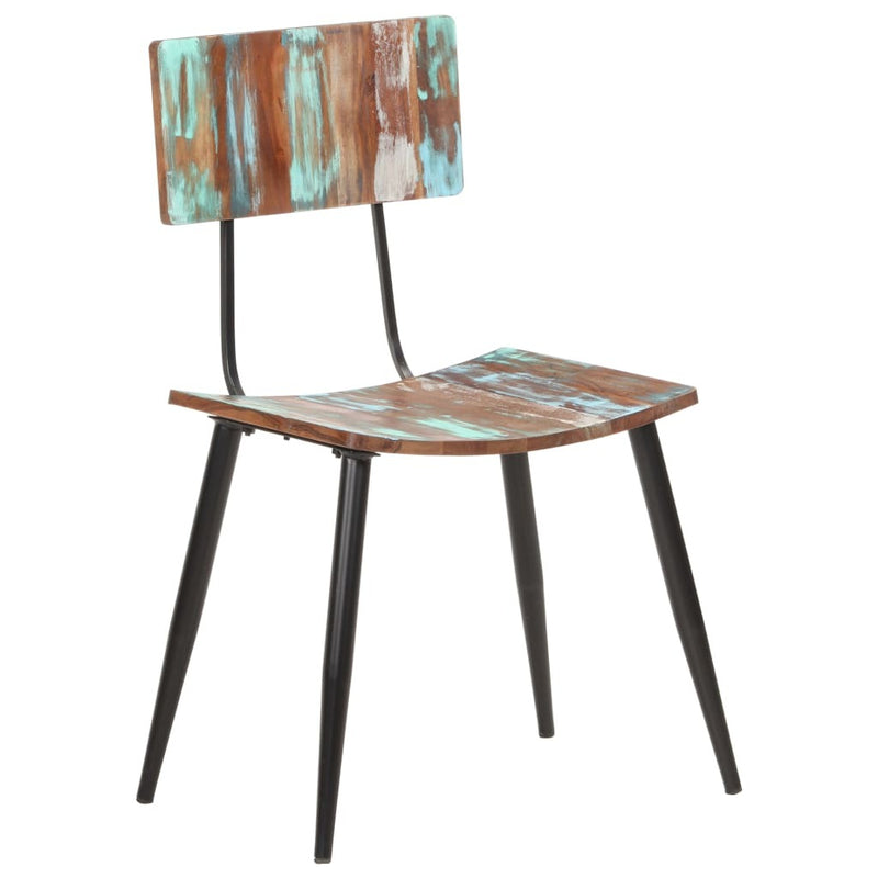 Dining Chairs 2 pcs Solid Reclaimed Wood