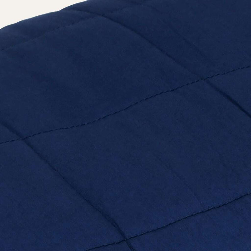 Weighted Blanket Blue 152x203 cm 7 kg Fabric