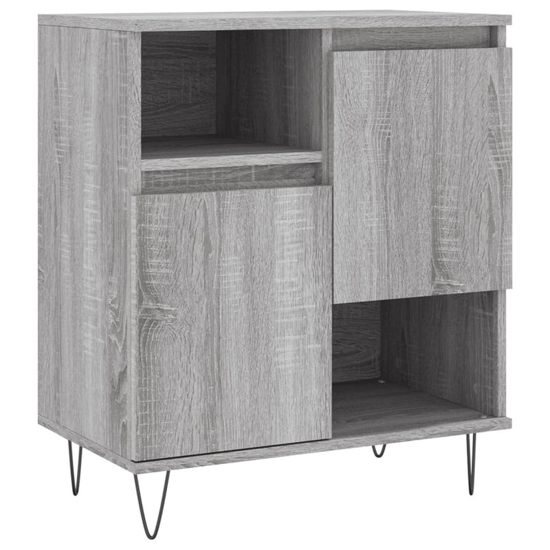 Sideboards 3 pcs Grey Sonoma Engineered Wood