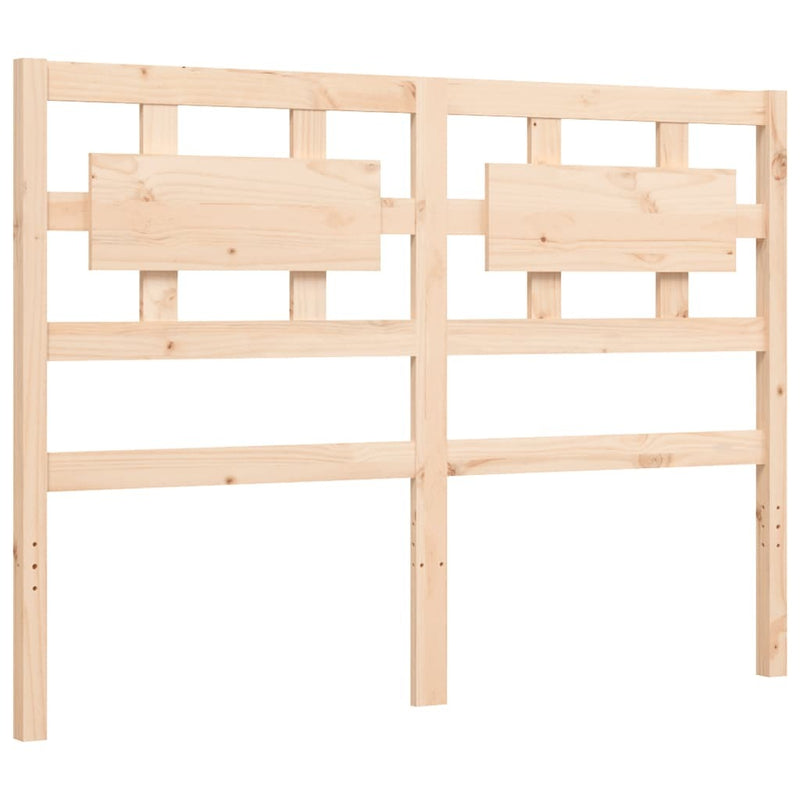 Bed Frame without Mattress 120x200 cm Solid Wood Pine