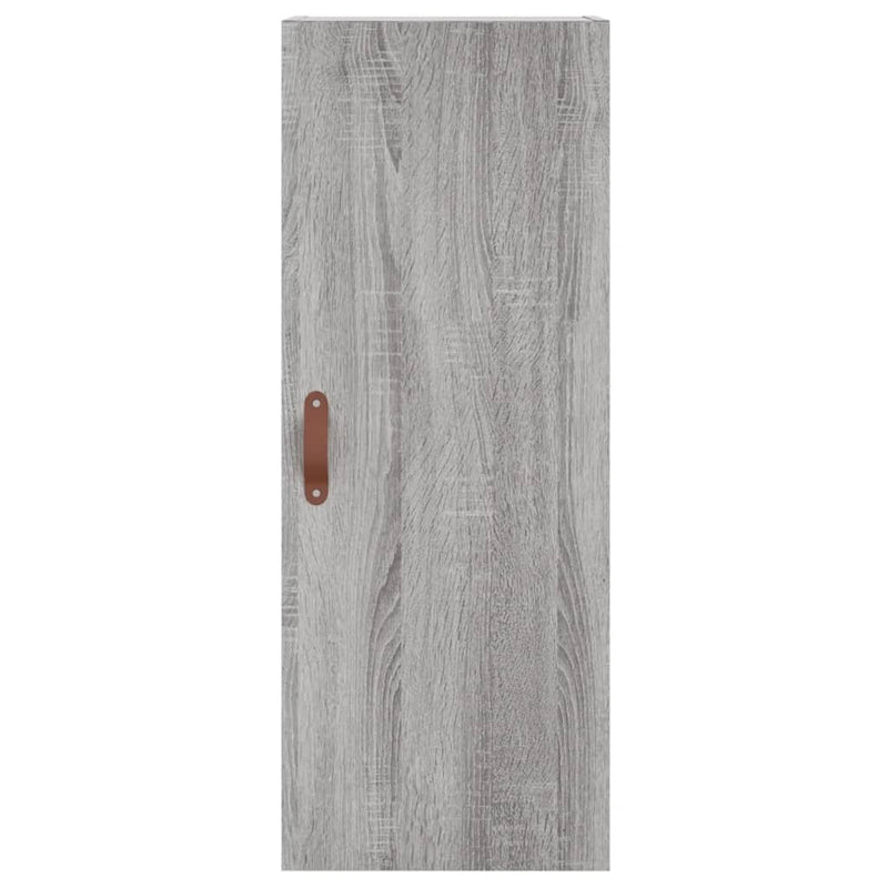 Highboard Grey Sonoma 34.5x34x180 cm Engineered Wood