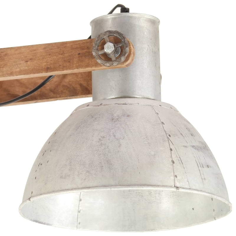 Industrial Hanging Lamp 25 W Silver 109 cm E27