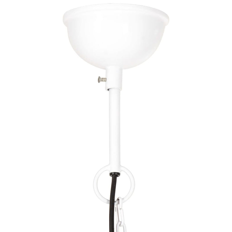 Industrial Hanging Lamp 25 W White Round 40 cm E27