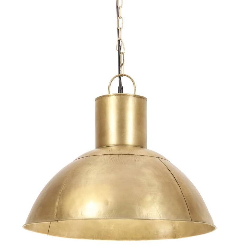 Hanging Lamp 25 W Brass Round 48 cm E27