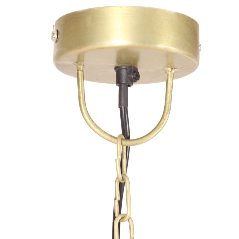 Hanging Lamp 25 W Brass Round 48 cm E27