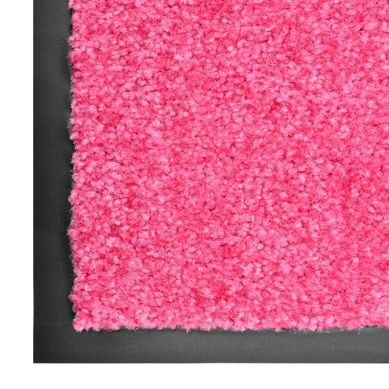 Doormat Washable Pink 40x60 cm