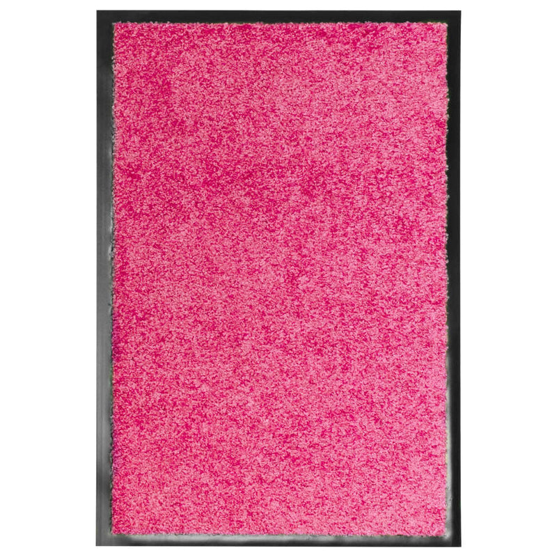 Doormat Washable Pink 40x60 cm