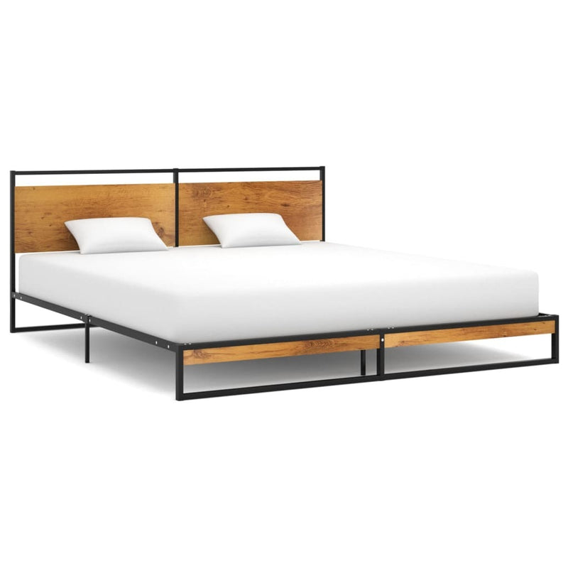 Bed Frame without Mattress Metal 180x200 cm Super King