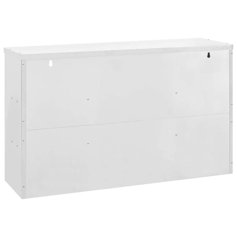 vidaXL Kitchen Wall Cabinet 120x40x75 cm Stainless Steel