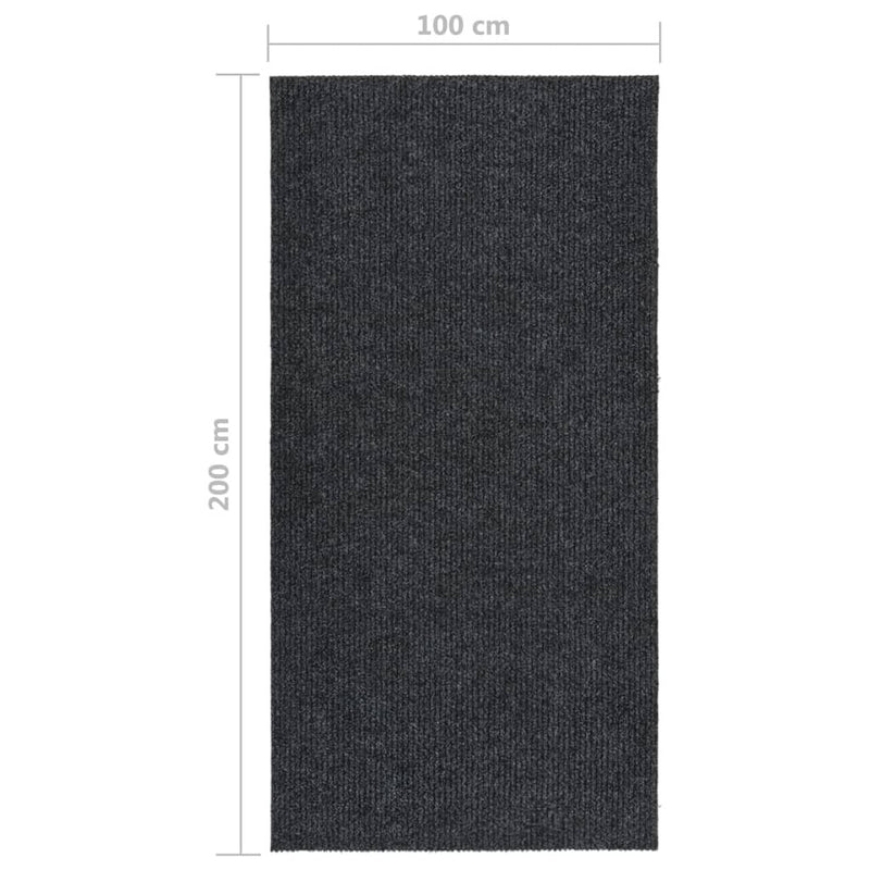 Dirt Trapper Carpet Runner 100x200 cm Anthracite