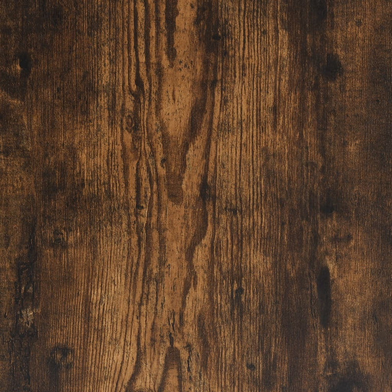 Kitchen Cabinet Smoked Oak 95x50x180 cm Engineered Wood