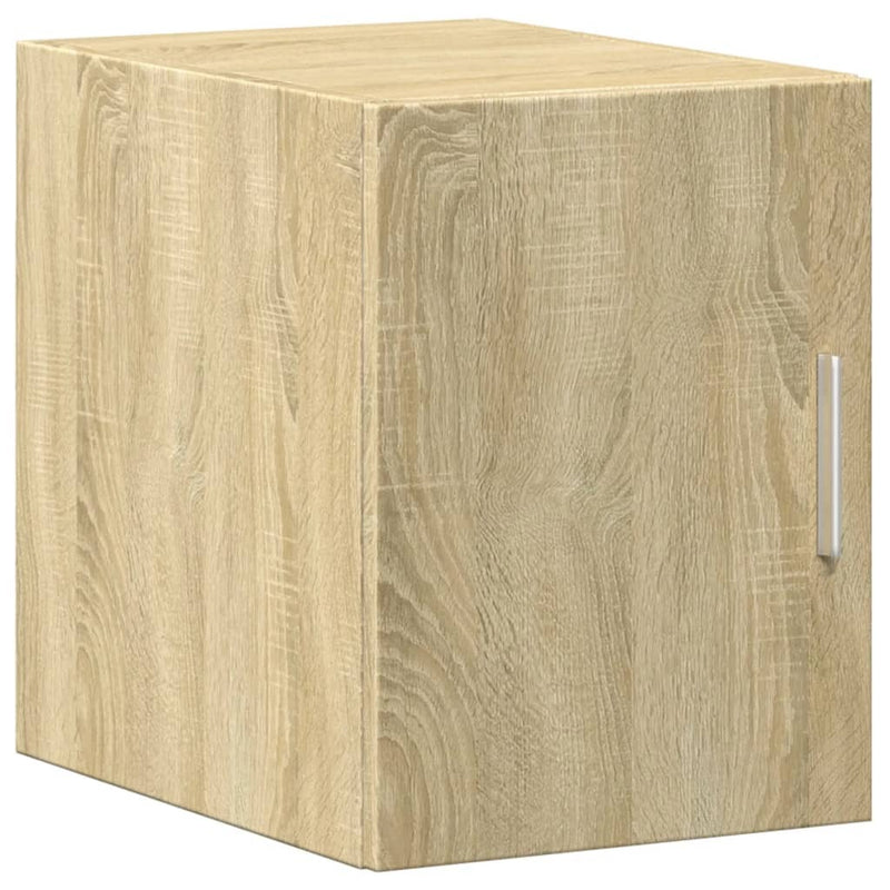 Slim Storage Cabinet Sonoma Oak 30x42.5x225 cm Engineered Wood