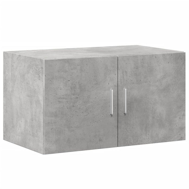 Storage Cabinet Concrete Grey 70x42.5x225 cm Engineered Wood