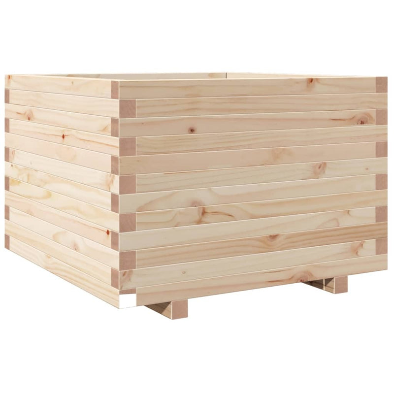 Garden Planter 70x70x49.5 cm Solid Wood Pine