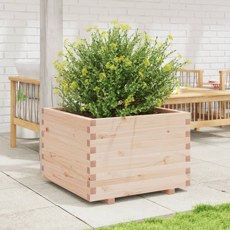 Garden Planter 70x70x49.5 cm Solid Wood Pine