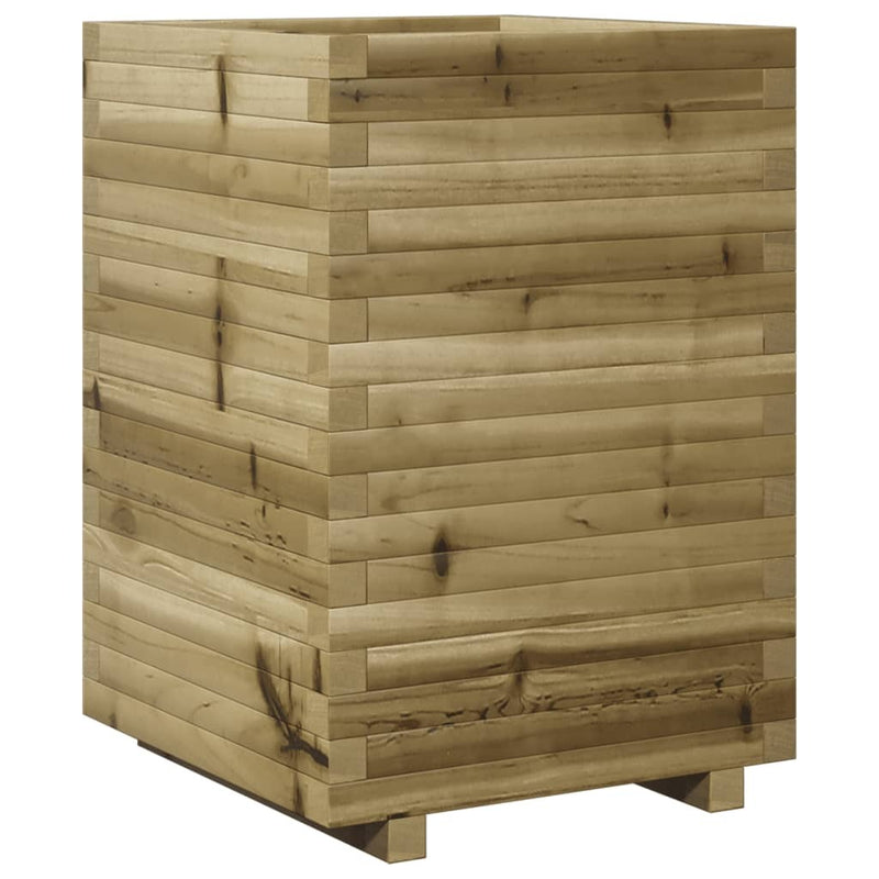 Garden Planter 50x50x72 cm Impregnated Wood Pine