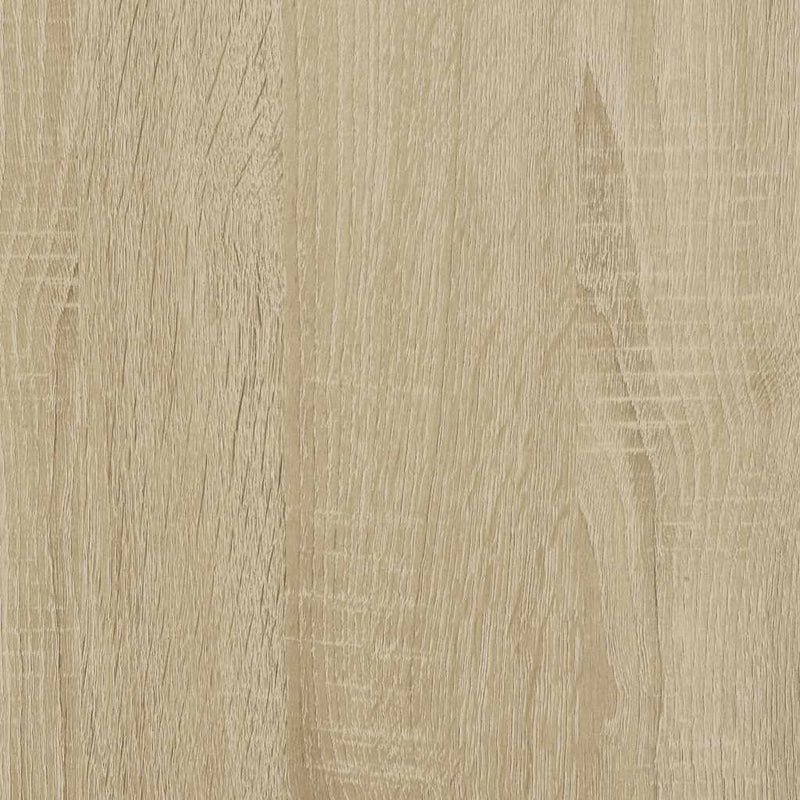 4?Piece Bathroom Furniture Set?Smoked Oak Engineered Wood