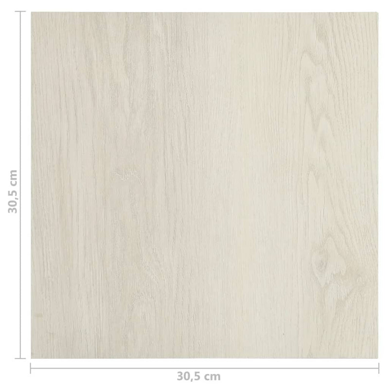 Self-adhesive Flooring Planks 20 pcs PVC 1.86 m Beige