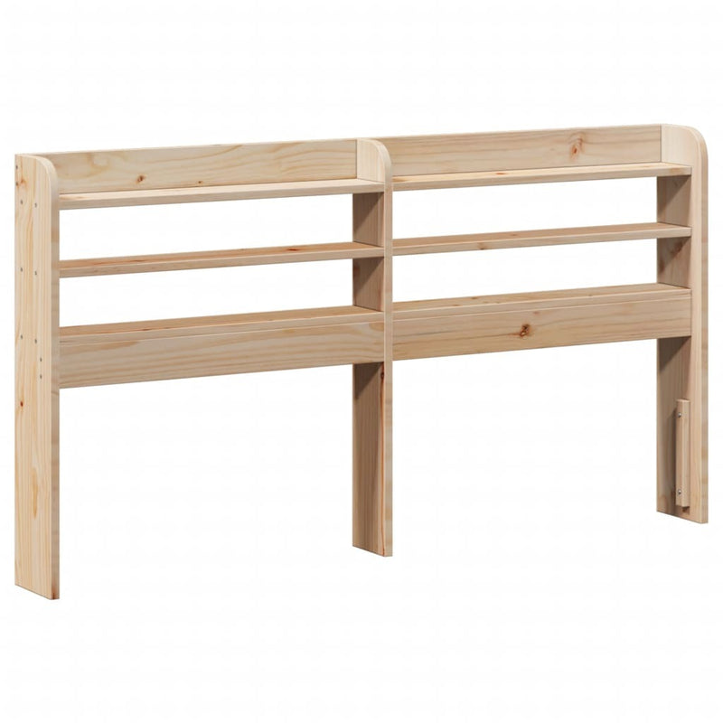 Bed Frame without Mattress 140x200 cm Solid Wood Pine