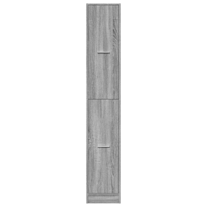 Apothecary Cabinet?Grey Sonoma 30x41x174.5 cm Engineered Wood