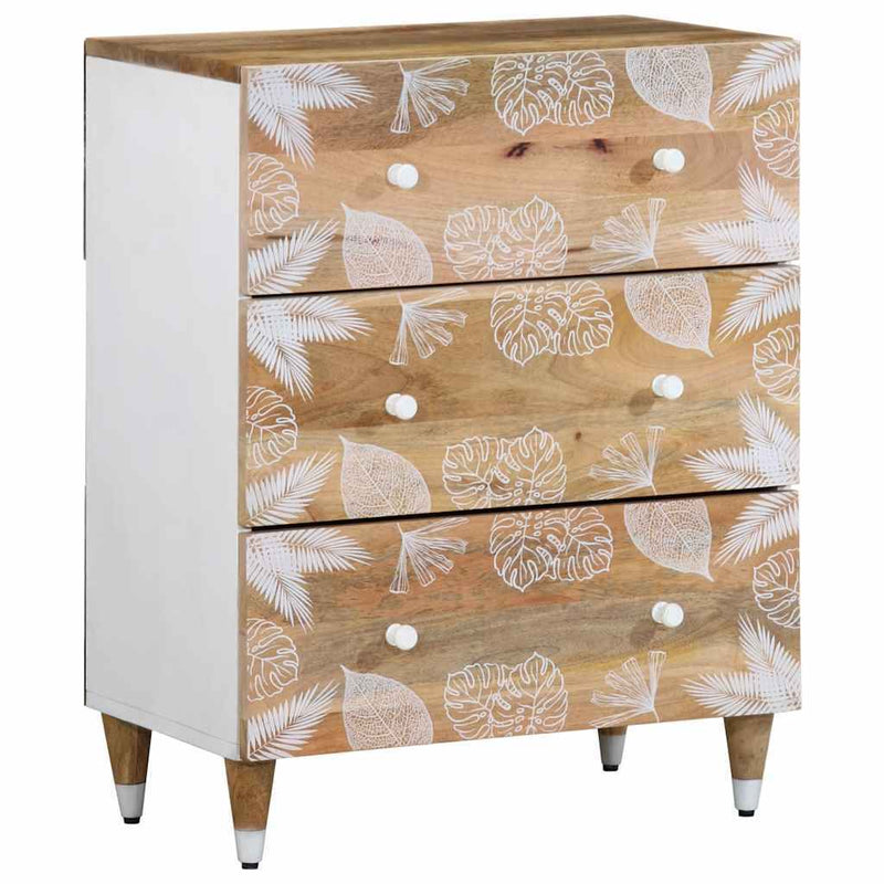 Sideboards 2 pcs 60x33.5x75 cm Solid Wood Mango