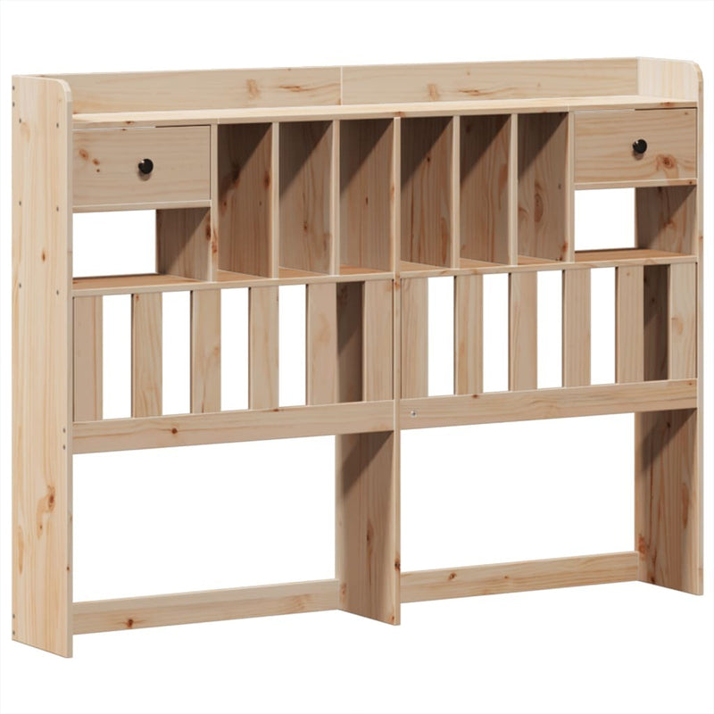 Bed Frame without Mattress 140x200 cm Solid Wood Pine