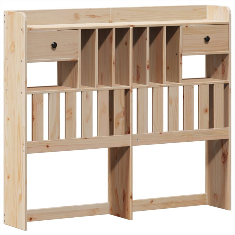 Bed Frame without Mattress 120x200 cm Solid Wood Pine