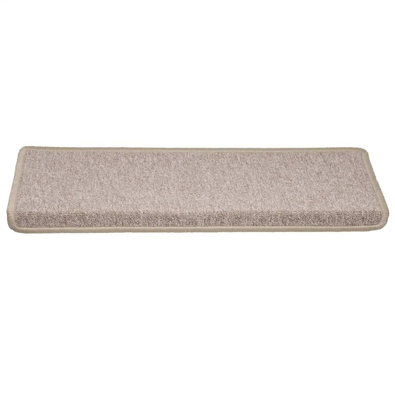 Stair Mats 30 pcs 65x21x4 cm Taupe