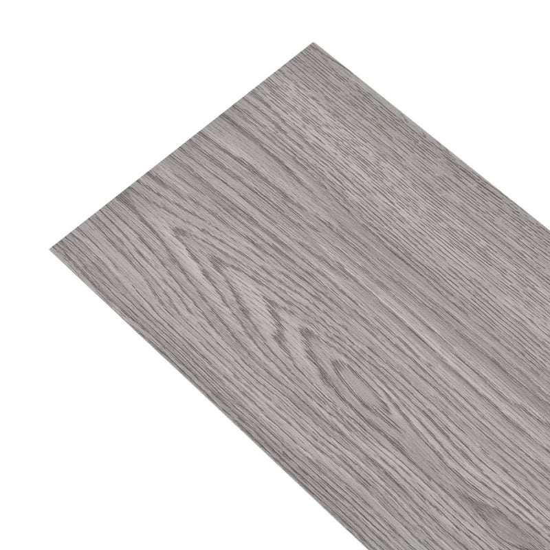 Self-adhesive PVC Flooring Planks 2.51 m 2 mm Dark Grey